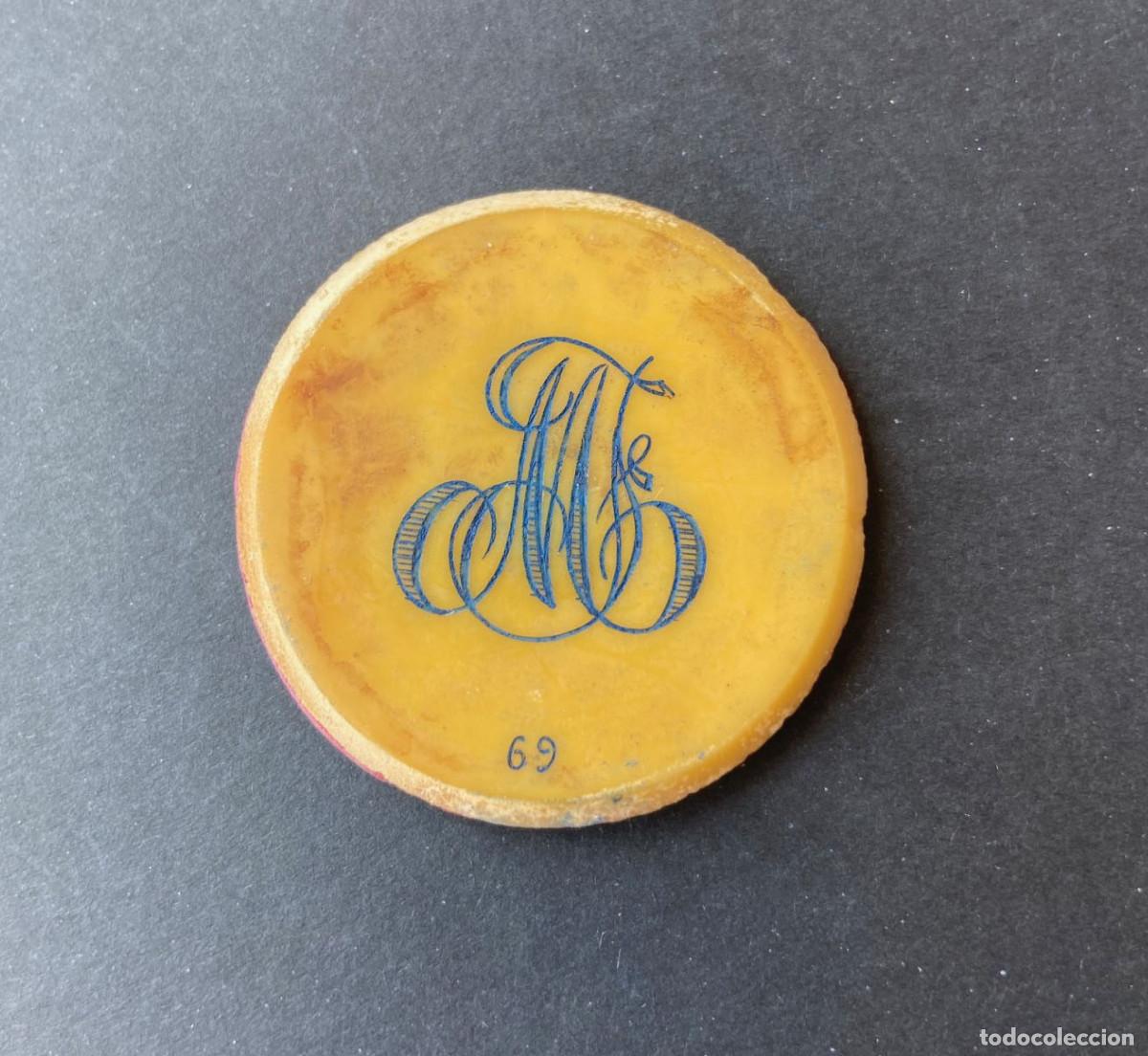Monedas locales: FICHA DE CASINO CELULOIDE. 100 PESETAS. - Foto 2