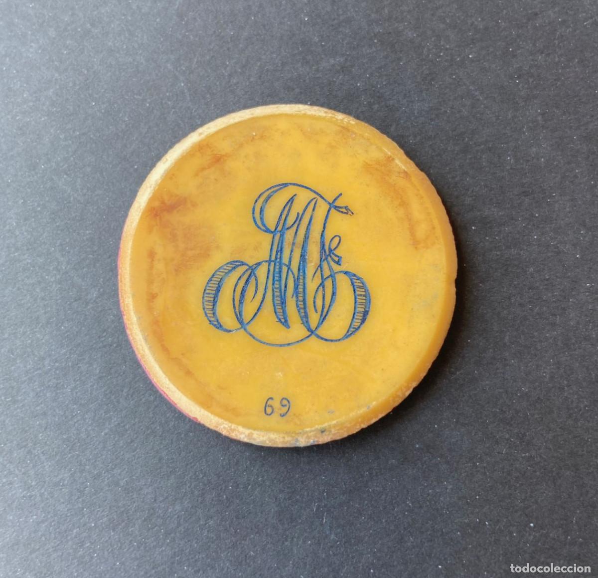 Monedas locales: FICHA DE CASINO CELULOIDE. 100 PESETAS. - Foto 4