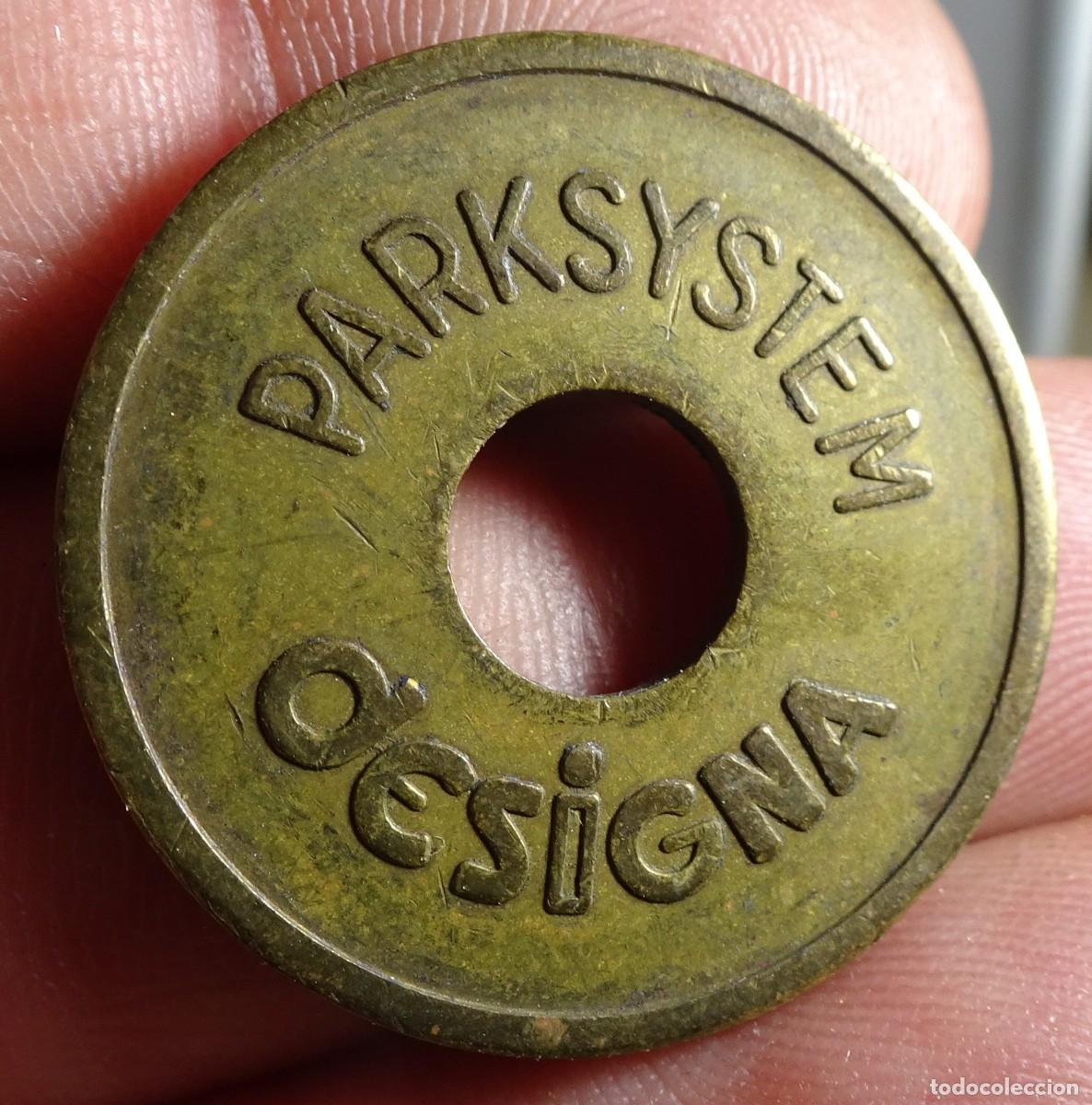 Monedas locales: FICHA PARKSYSTEM DESIGNA , VER FOTOS - Foto 1