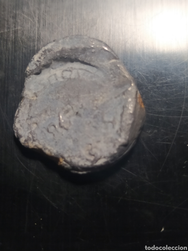 Monedas locales: MARCHAMO DE PLOMO. 2 CM DIAMETRO. - Foto 2