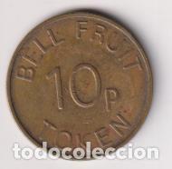 Monedas locales: Bell Fruit. Token 10 p. (AE 27 mms.) - Foto 1