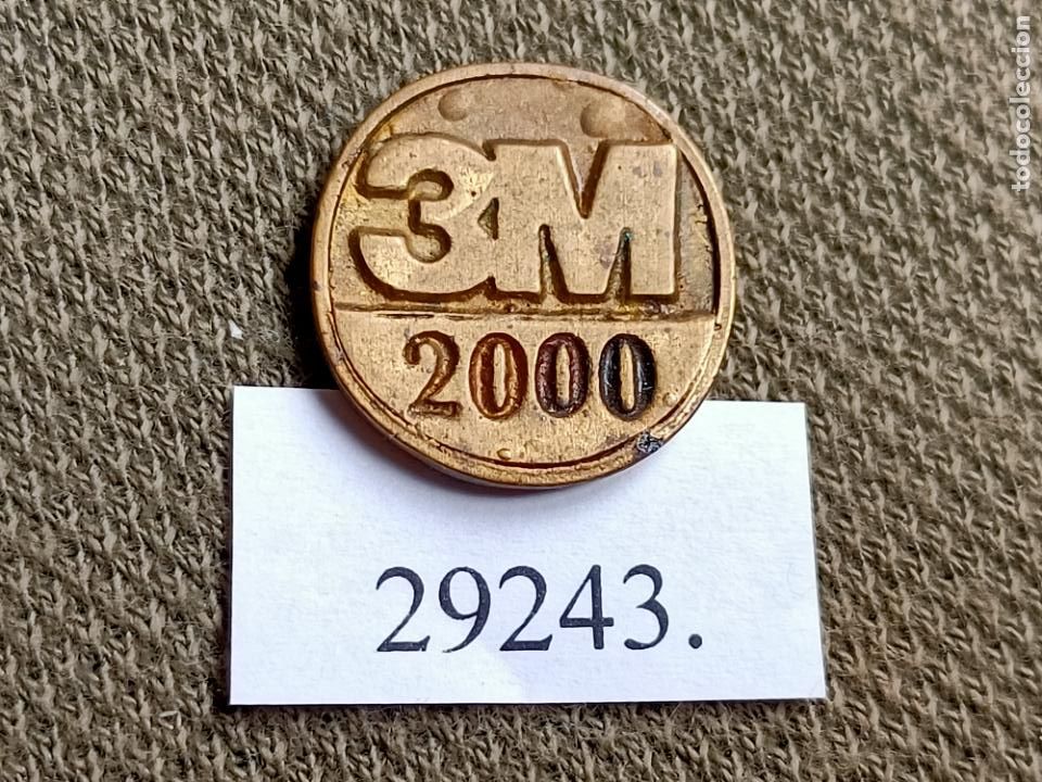 Monedas locales: FICHA, 3 M 2000, unifaz, TOKEN, JETON - Foto 1