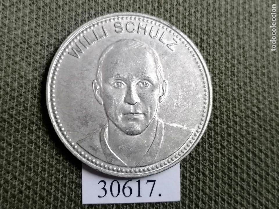 Lokalw&auml;hrung: Ficha, f&uacute;tbol, Willi Schulz, token, jeton