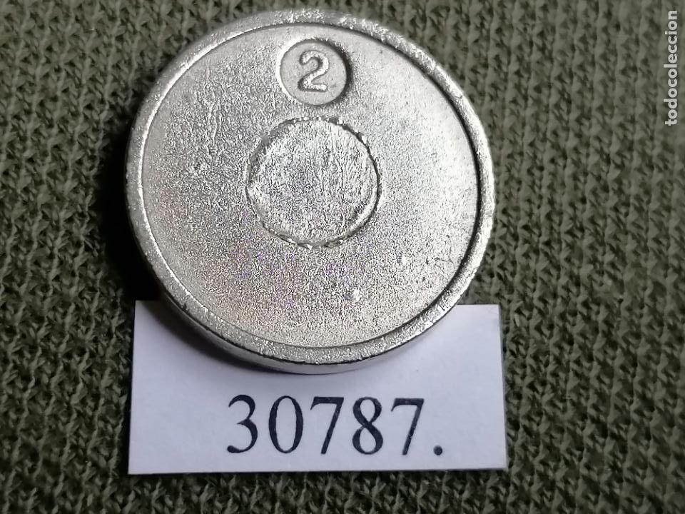Monedas locales: Ficha 37 tipo 2, token, jeton - Foto 2