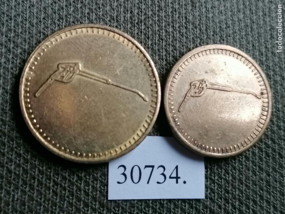 Monedas locales: Ficha, lote de 2 fichas, token, jeton - Foto 2
