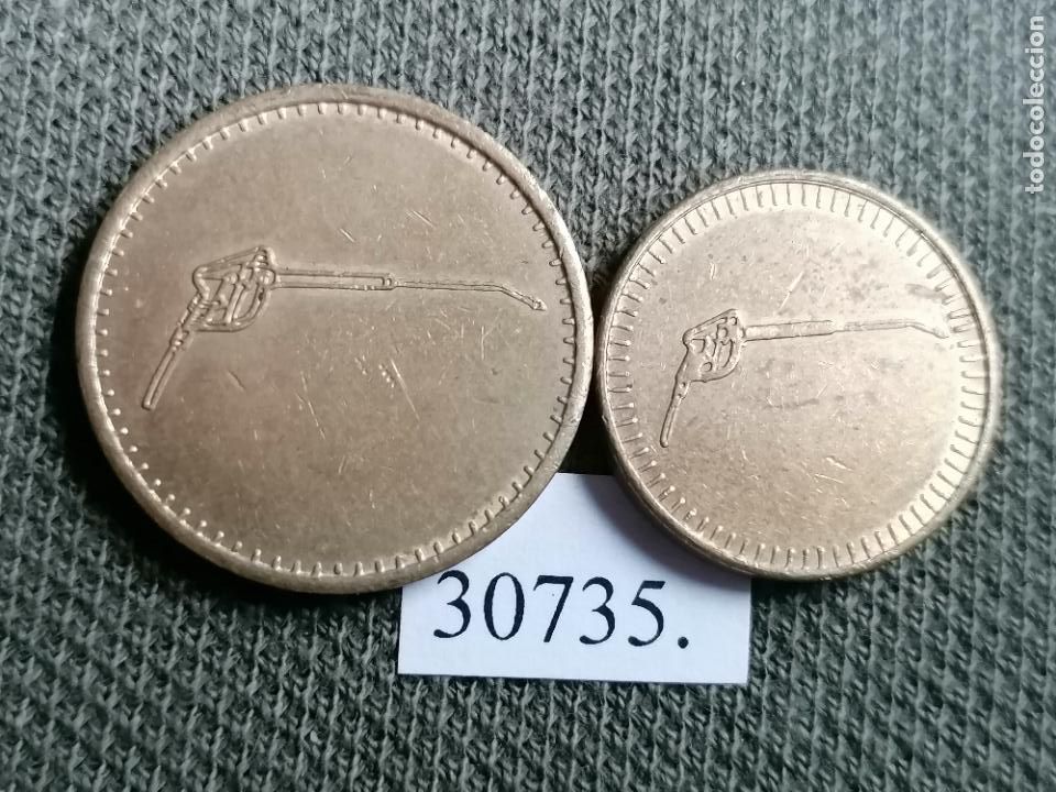 Lokalw&auml;hrung: Ficha, lote de 2 fichas, token, jeton