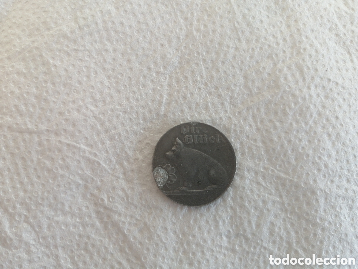 Monedas locales: Ficha de Austria. Cerdo - Foto 2