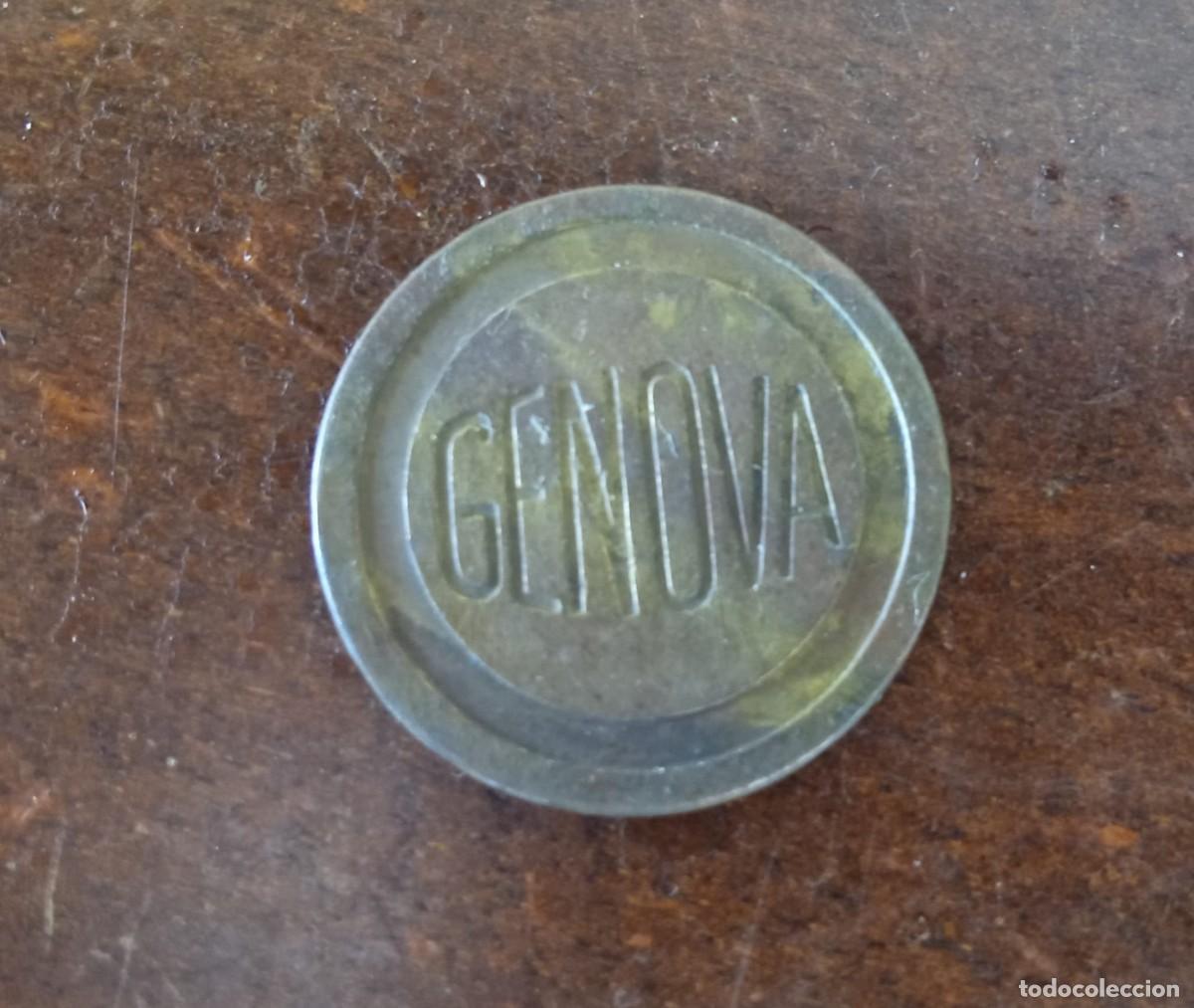 Monedas locales: Ficha bar Genova Sevilla - Foto 1