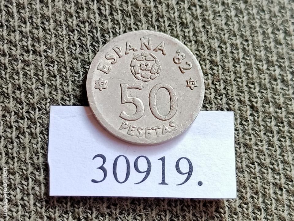 Monedas locales: 50 pesetas, replica y moneda, 2 piezas - Foto 3