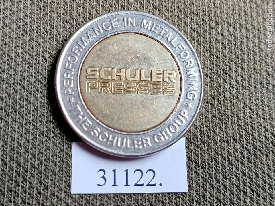 Monedas locales: Ficha, token, jeton bimet&aacute;lica - Foto 2