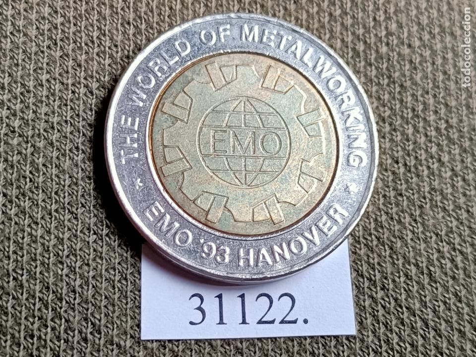 Monedas locales: Ficha, token, jeton bimet&aacute;lica - Foto 1