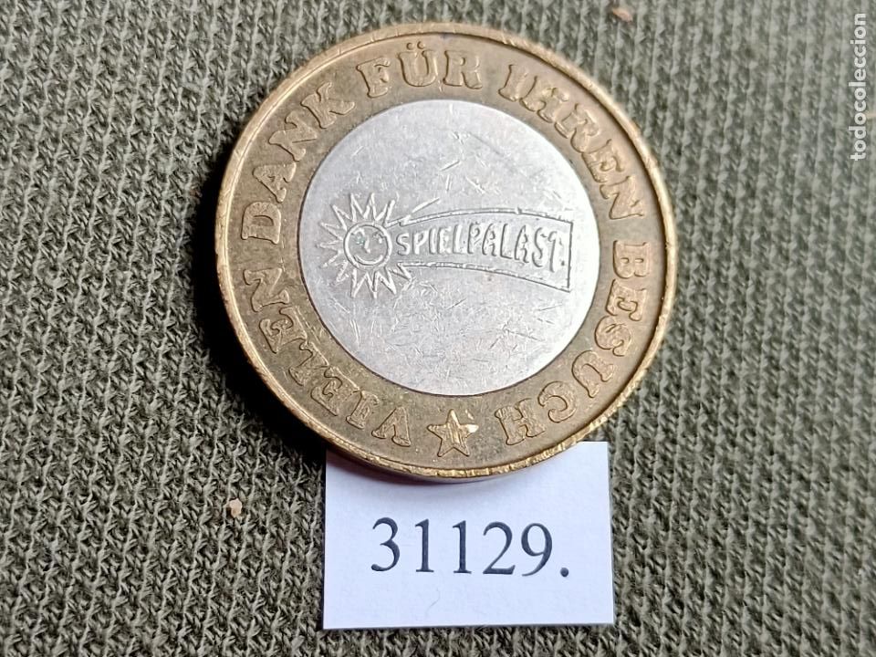 Monedas locales: Ficha, token, jeton bimet&aacute;lica - Foto 1