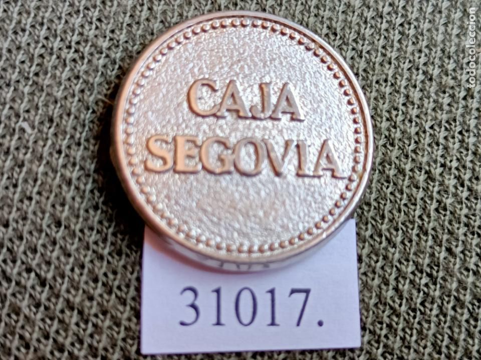 Monedas locales: Ficha Caja Segovia , token, jeton - Foto 2