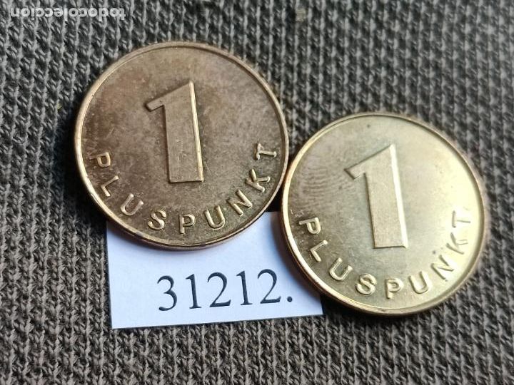 Monedas locales: Lote de 2 fichas , token, jeton - Foto 2