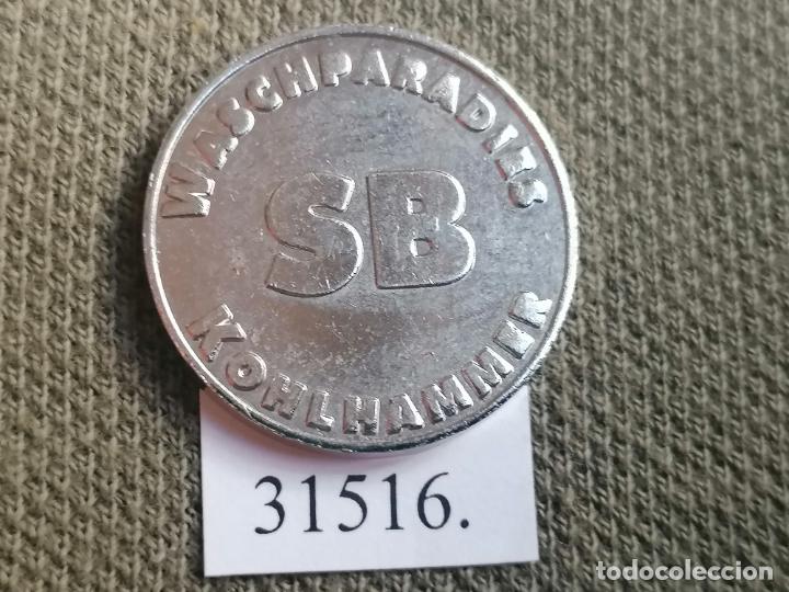 Monedas locales: Ficha autolavado, token, jeton - Foto 2