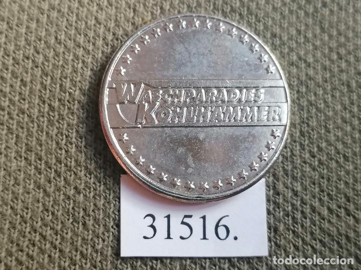 Monedas locales: Ficha autolavado, token, jeton - Foto 1