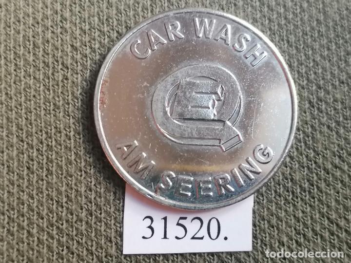 Monedas locales: Ficha autolavado, token, jeton - Foto 2