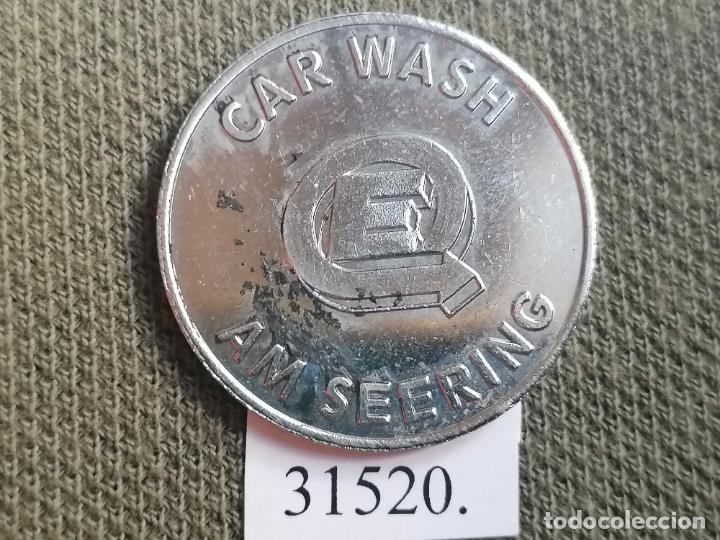 Monedas locales: Ficha autolavado, token, jeton - Foto 1