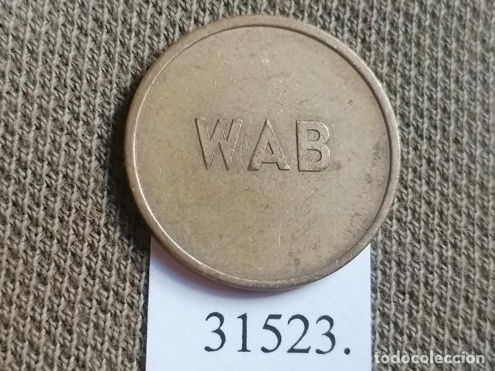 Monedas locales: Ficha autolavado, token, jeton - Foto 1