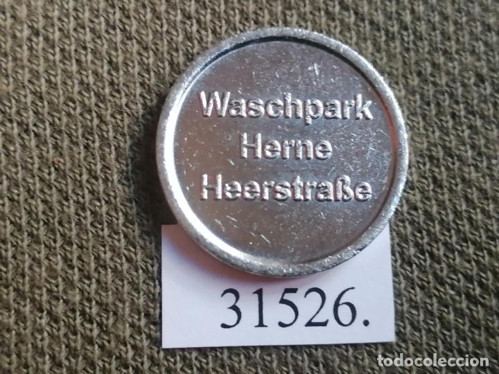 Monedas locales: Ficha autolavado, token, jeton - Foto 2