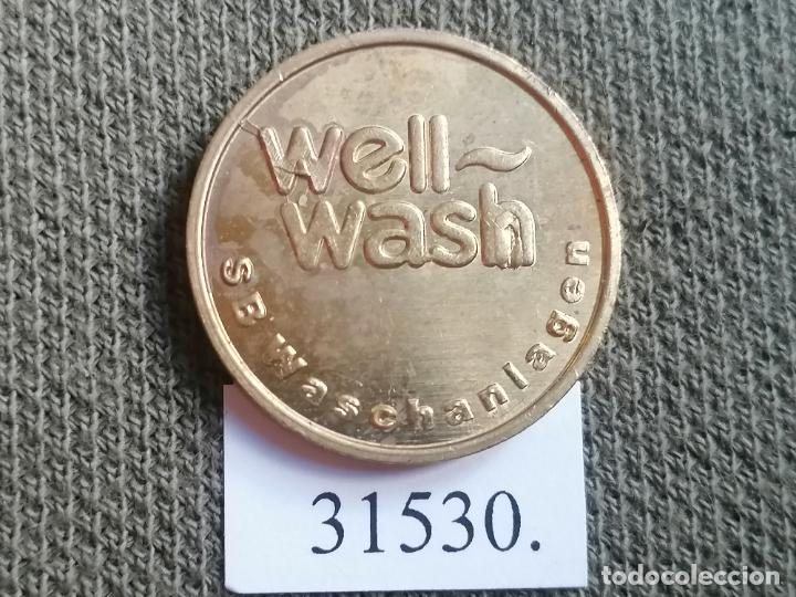 Monedas locales: Ficha autolavado, token, jeton - Foto 2