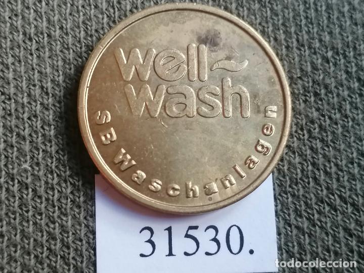 Monedas locales: Ficha autolavado, token, jeton - Foto 1