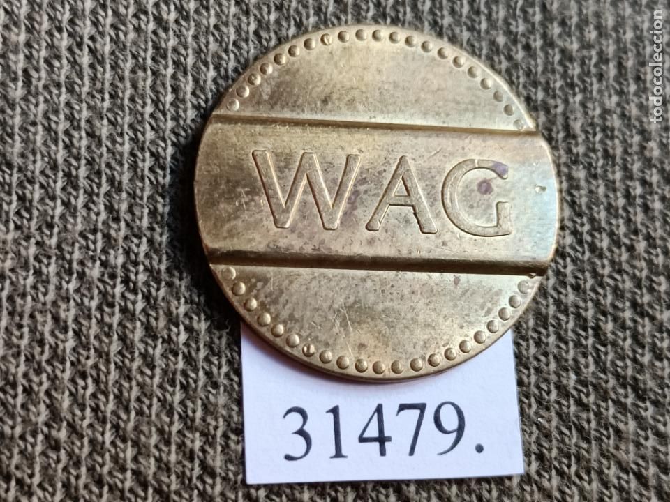 Monedas locales: Ficha autolavado, WAG , token, jeton - Foto 1
