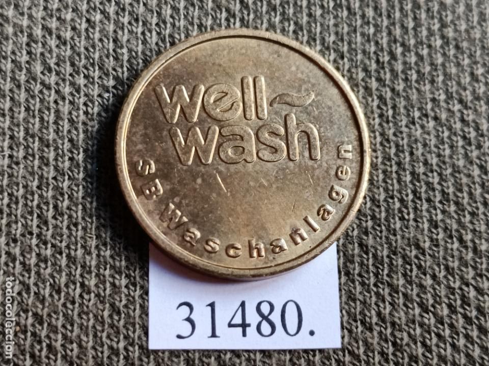 Monedas locales: Ficha autolavado, token, jeton - Foto 2