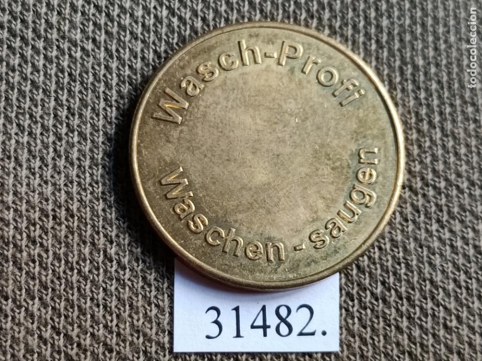 Monedas locales: Ficha autolavado, token, jeton - Foto 1