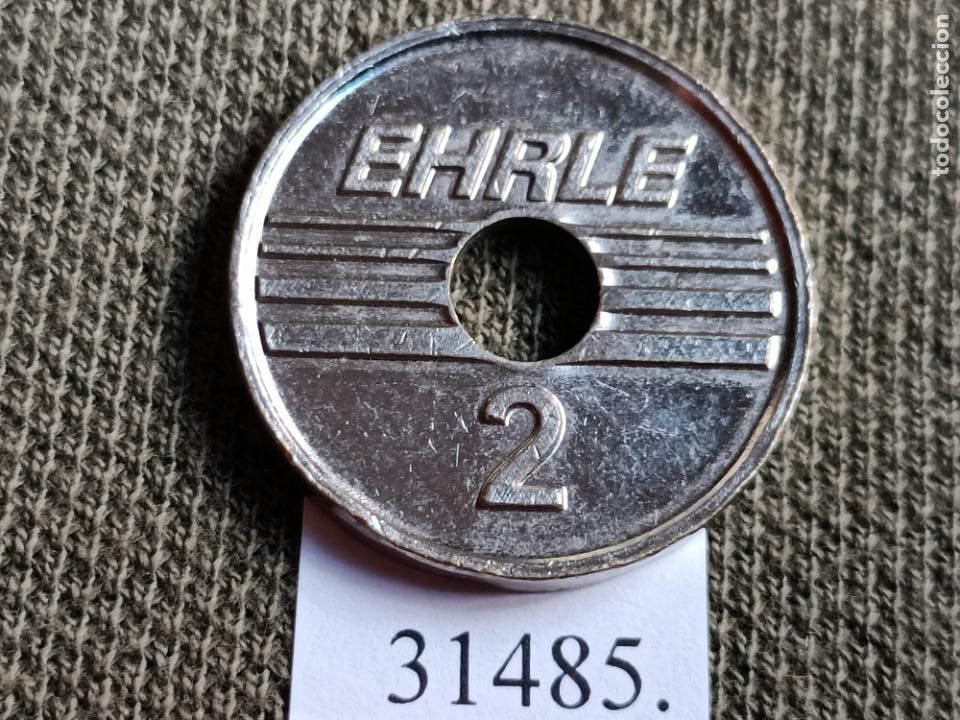 Monedas locales: Ficha autolavado, token, jeton - Foto 1