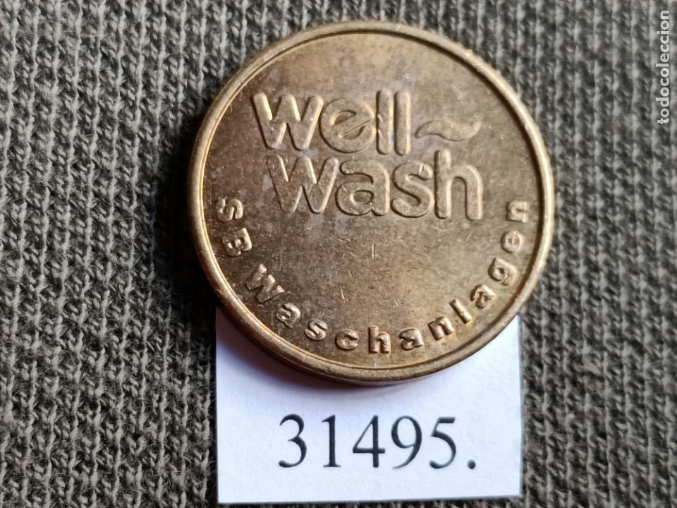 Monedas locales: Ficha autolavado, token, jeton - Foto 1