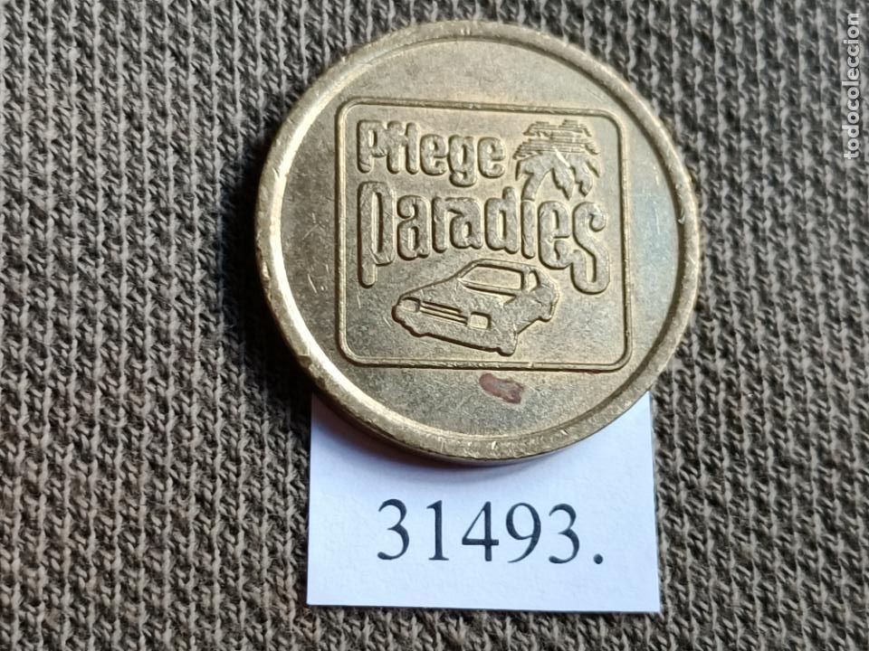 Monedas locales: Ficha autolavado, token, jeton - Foto 1