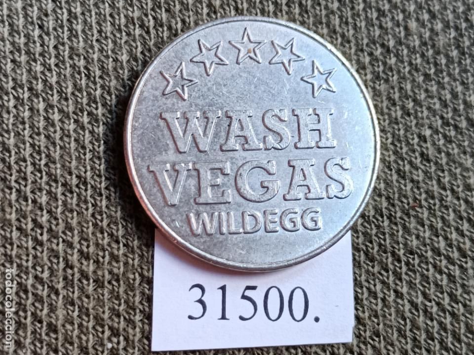Monedas locales: Ficha autolavado, token, jeton - Foto 1