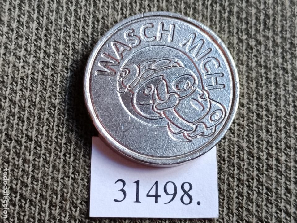Monedas locales: Ficha autolavado, token, jeton - Foto 1