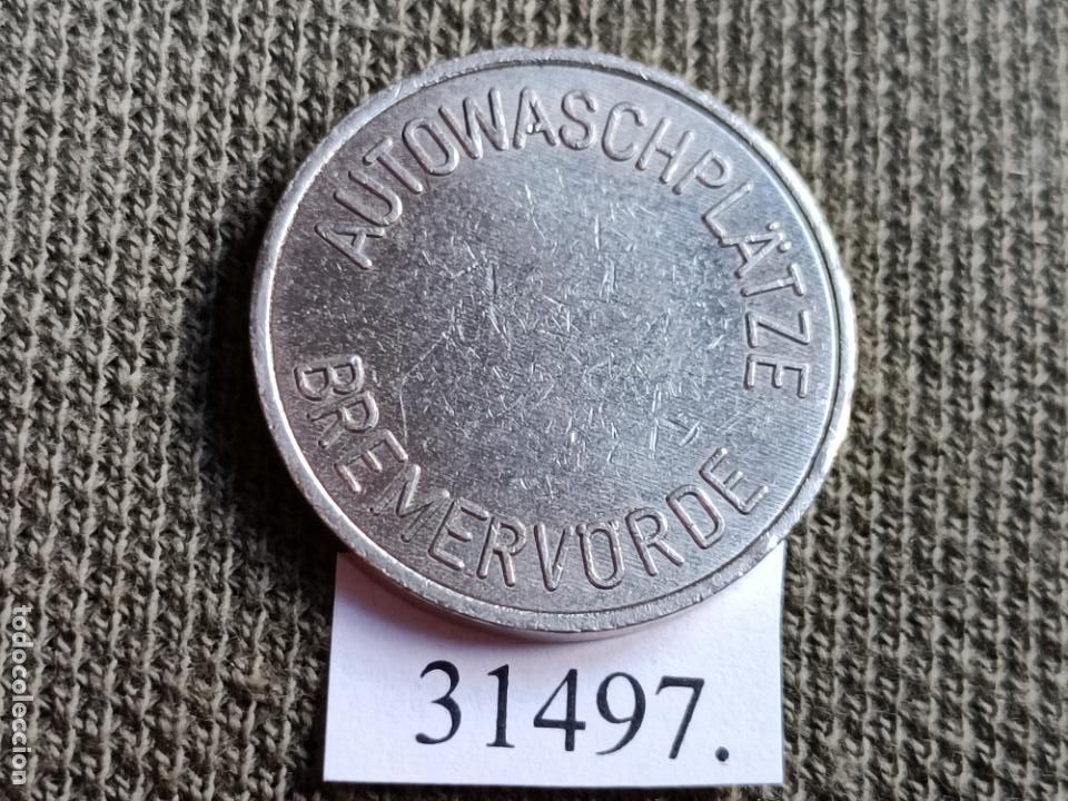Monedas locales: Ficha autolavado, token, jeton - Foto 2