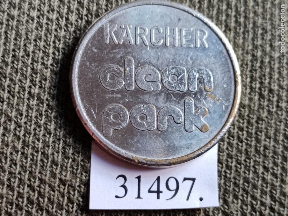 Monedas locales: Ficha autolavado, token, jeton - Foto 1