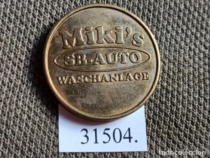Monedas locales: Ficha autolavado, token, jeton - Foto 2