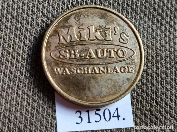 Monedas locales: Ficha autolavado, token, jeton - Foto 1