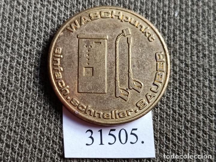 Monedas locales: Ficha autolavado, token, jeton - Foto 1