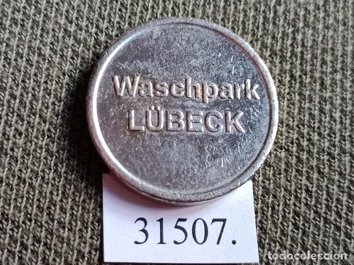 Monedas locales: Ficha autolavado, token, jeton - Foto 1