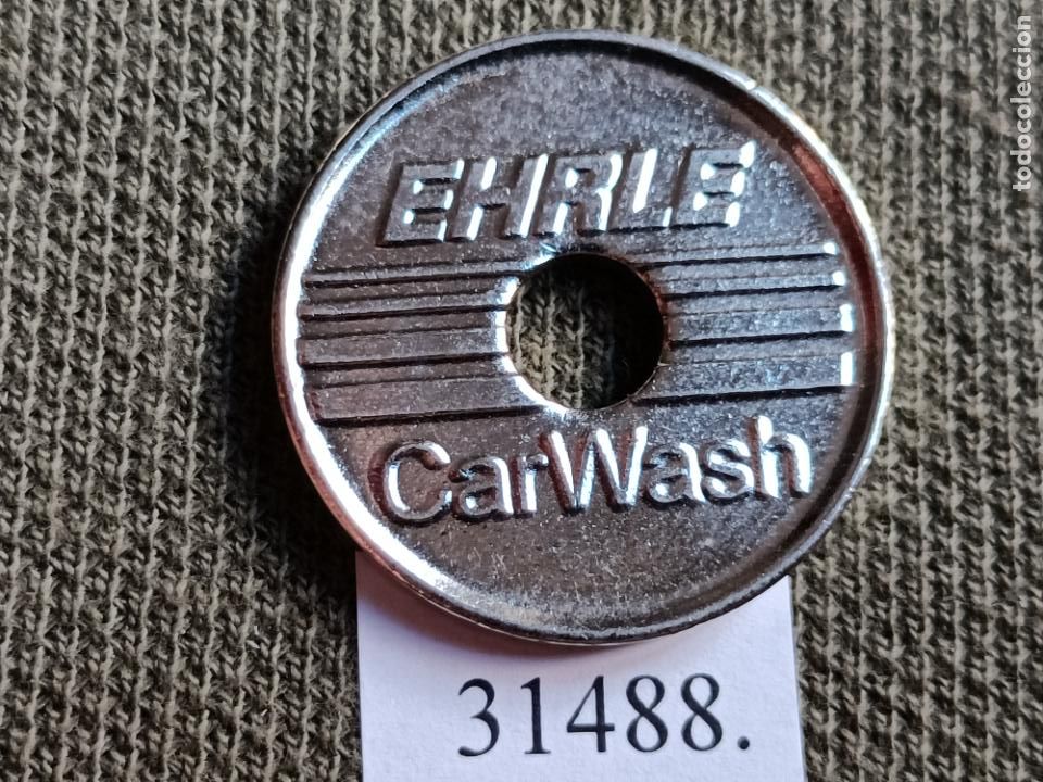 Monedas locales: Ficha autolavado, token, jeton - Foto 2