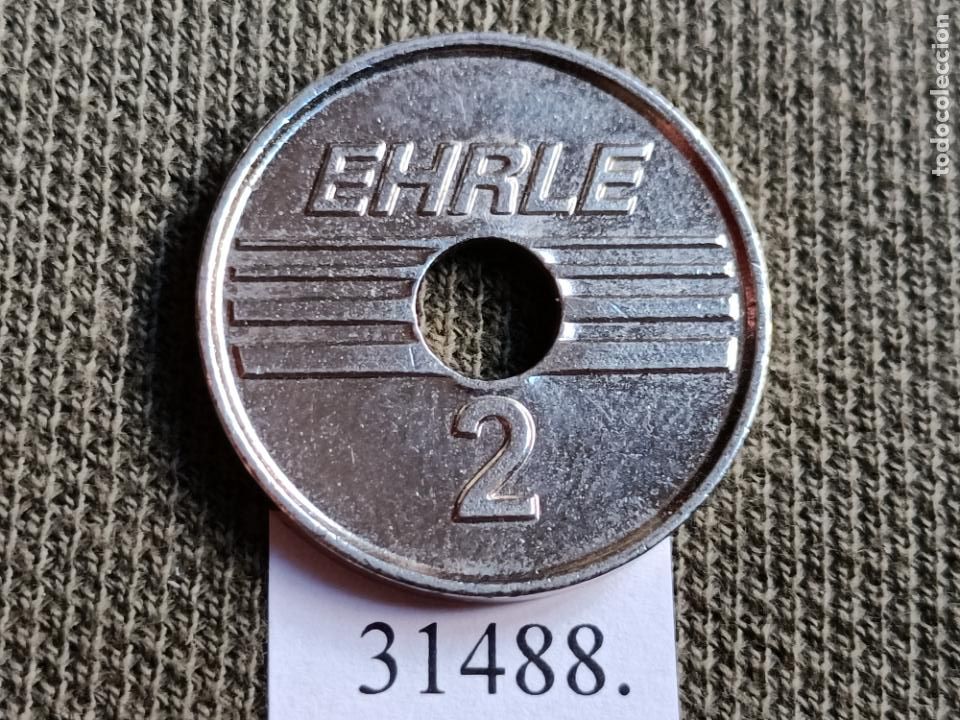 Monedas locales: Ficha autolavado, token, jeton - Foto 1