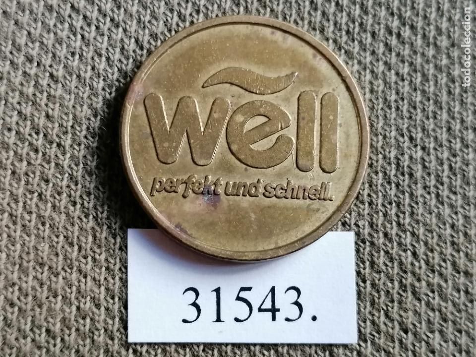 Monedas locales: Ficha autolavado, well, token, Jeton - Foto 2