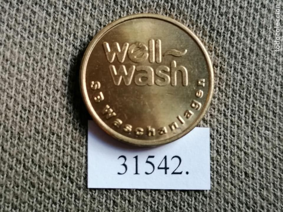 Monedas locales: Ficha autolavado, well, token, Jeton - Foto 2