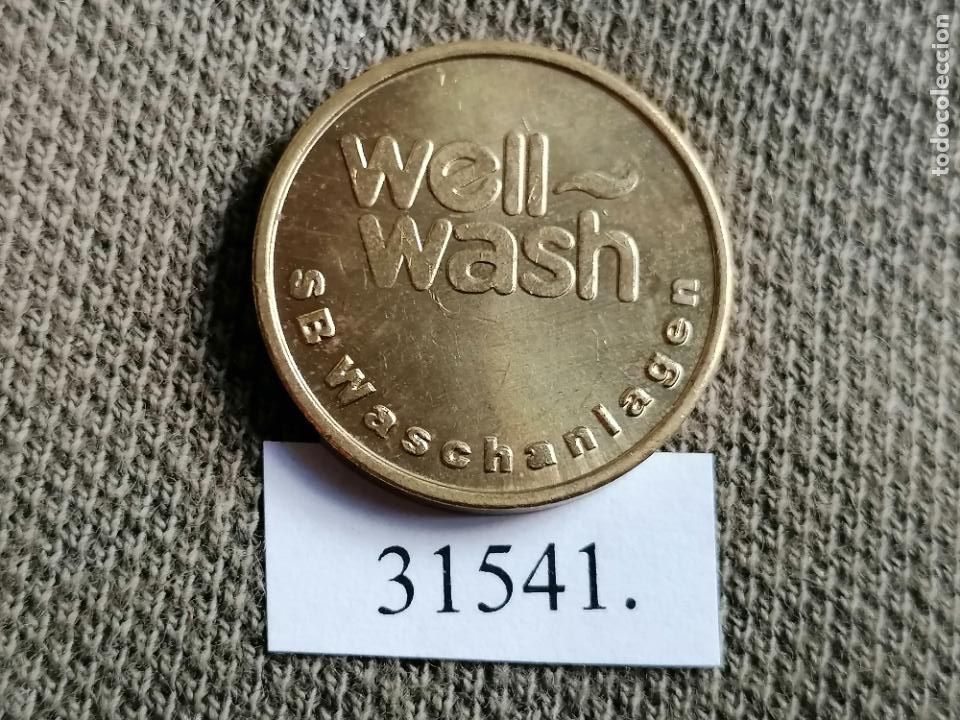 Monedas locales: Ficha autolavado, well, token, Jeton - Foto 1
