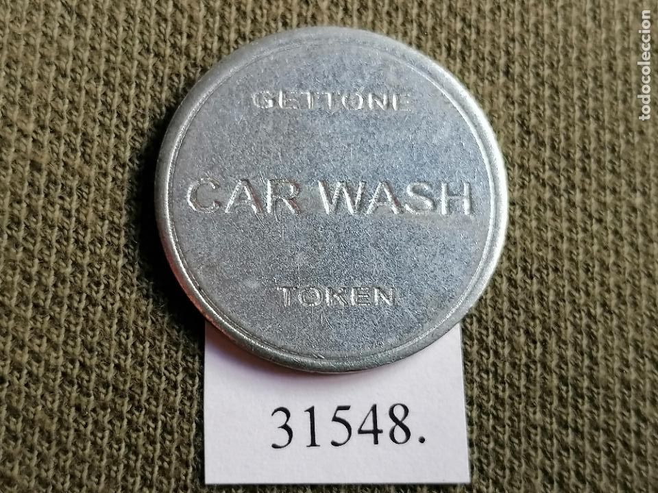 Monedas locales: Ficha autolavado, token, Jeton