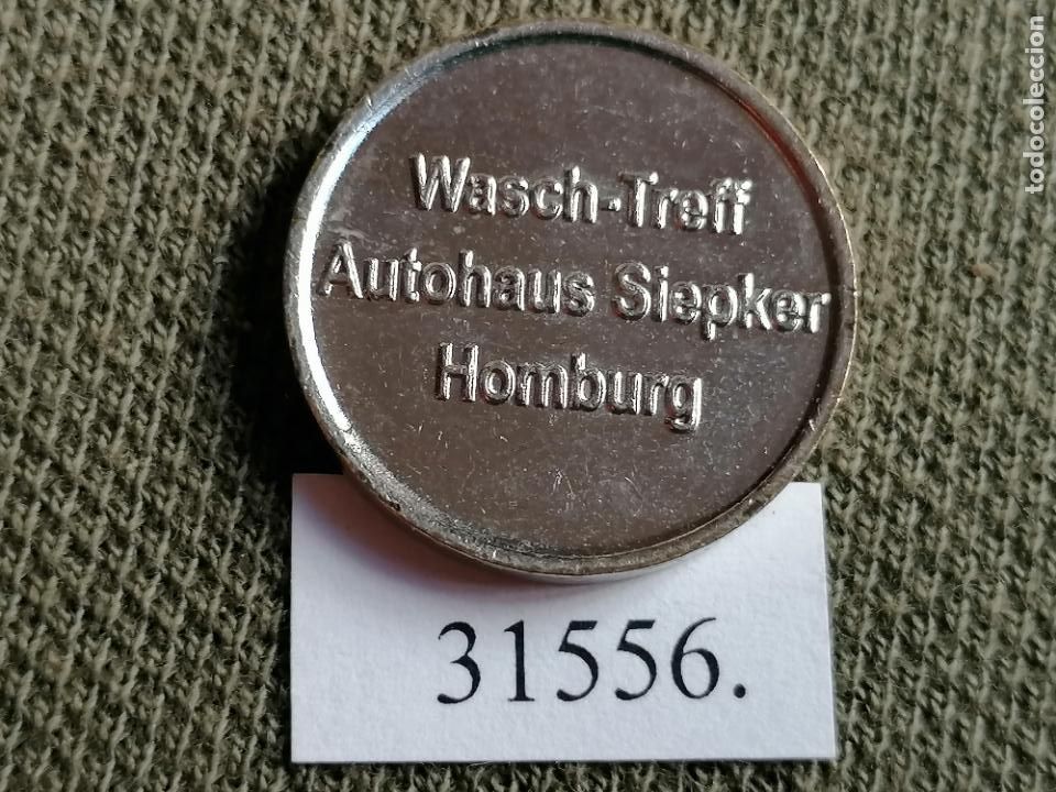 Monedas locales: Ficha autolavado, token, Jeton