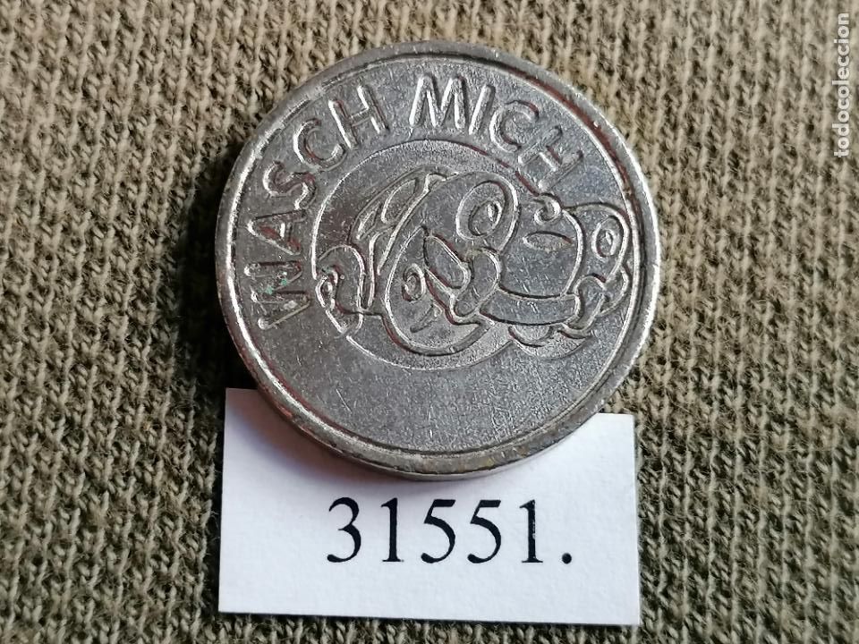 Monedas locales: Ficha autolavado, token, Jeton