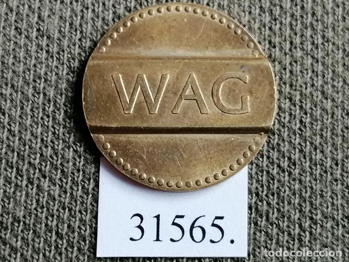 Monedas locales: Ficha WAG, autolavado, token, Jeton - Foto 1
