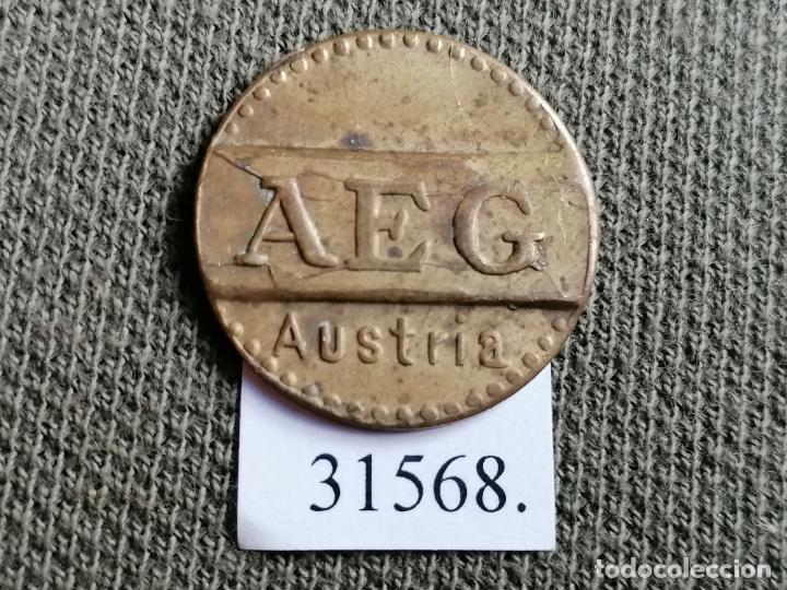 Monedas locales: Ficha AEG Austria , autolavado, token, Jeton - Foto 1